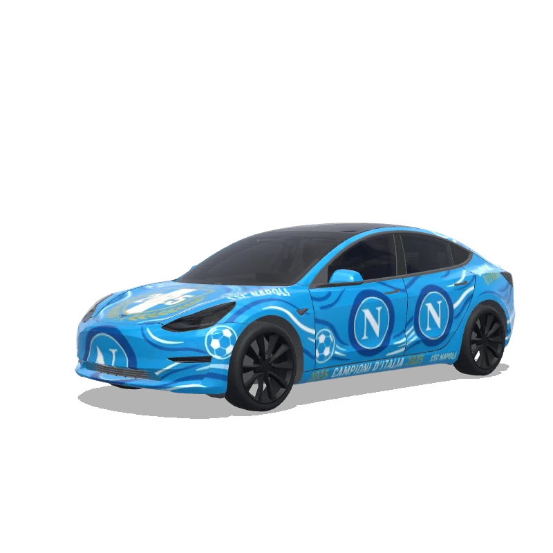 Tesla Model 3 custom wrap design