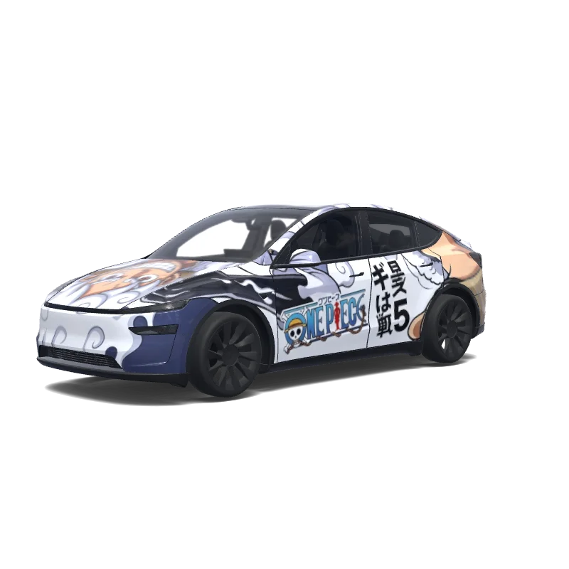 Tesla Model Y (2025+ Premium) custom wrap design