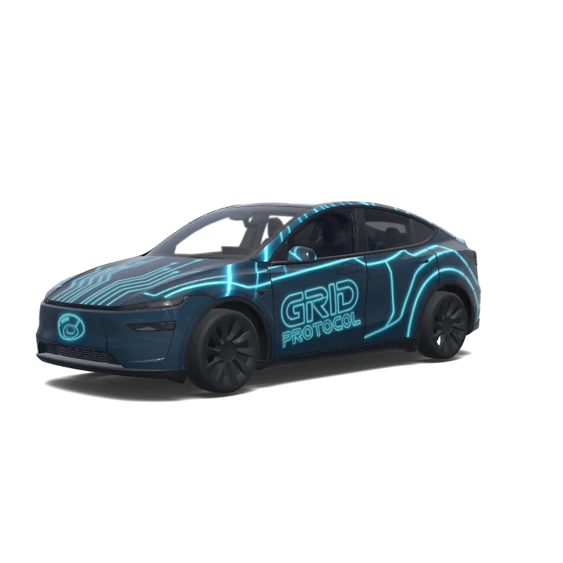 Tron Style - Tesla Model Y (2025+ Premium) wrap