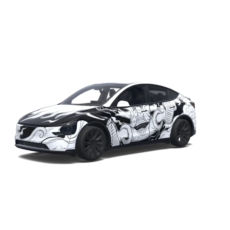 Tesla Model Y (2025+ Premium) 自定义涂装设计