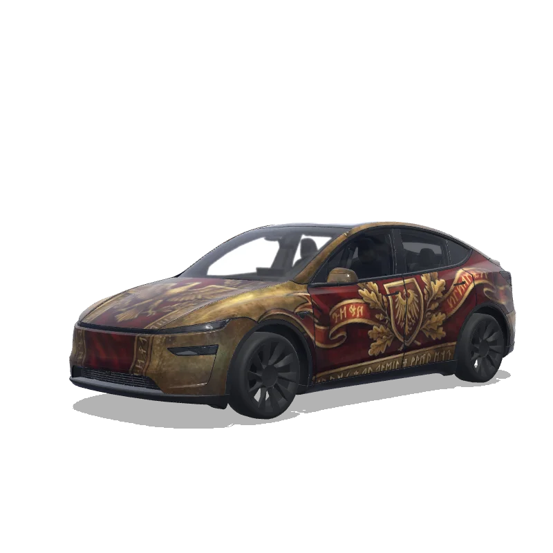Tesla Model Y (2025+ Premium) custom wrap design