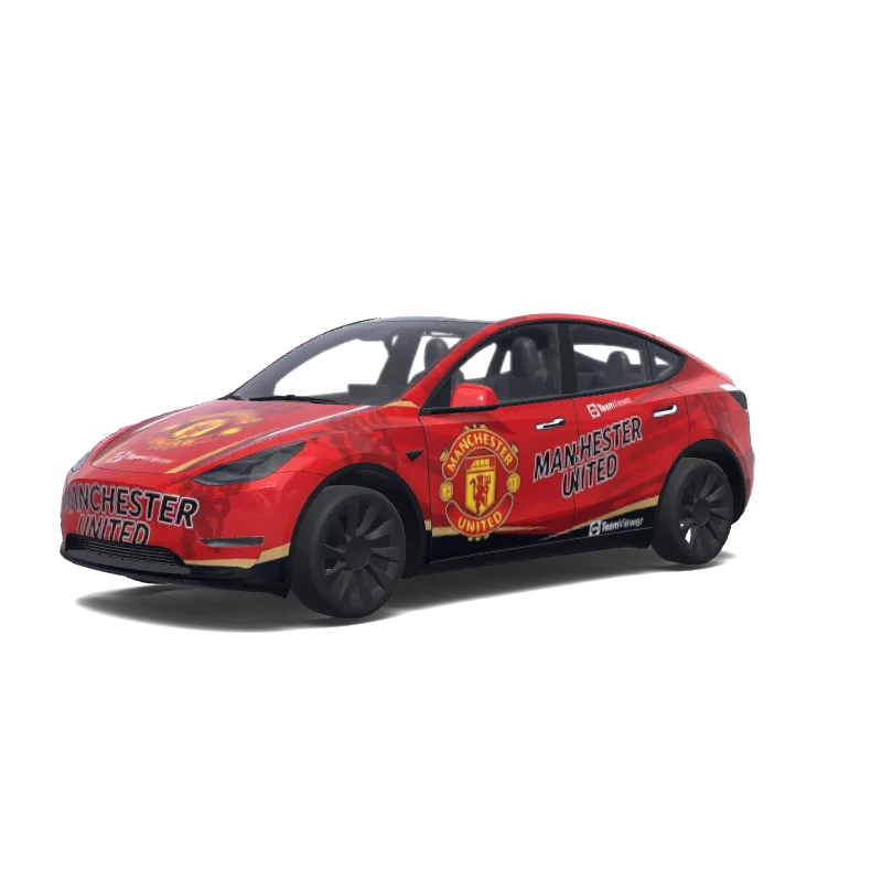 Design wrapping personalizzato Tesla Model Y