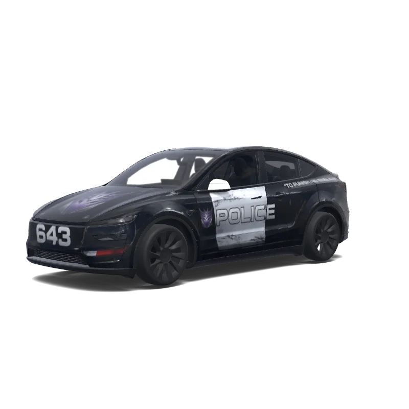 Tesla Model Y (2025+ Premium) custom wrap design