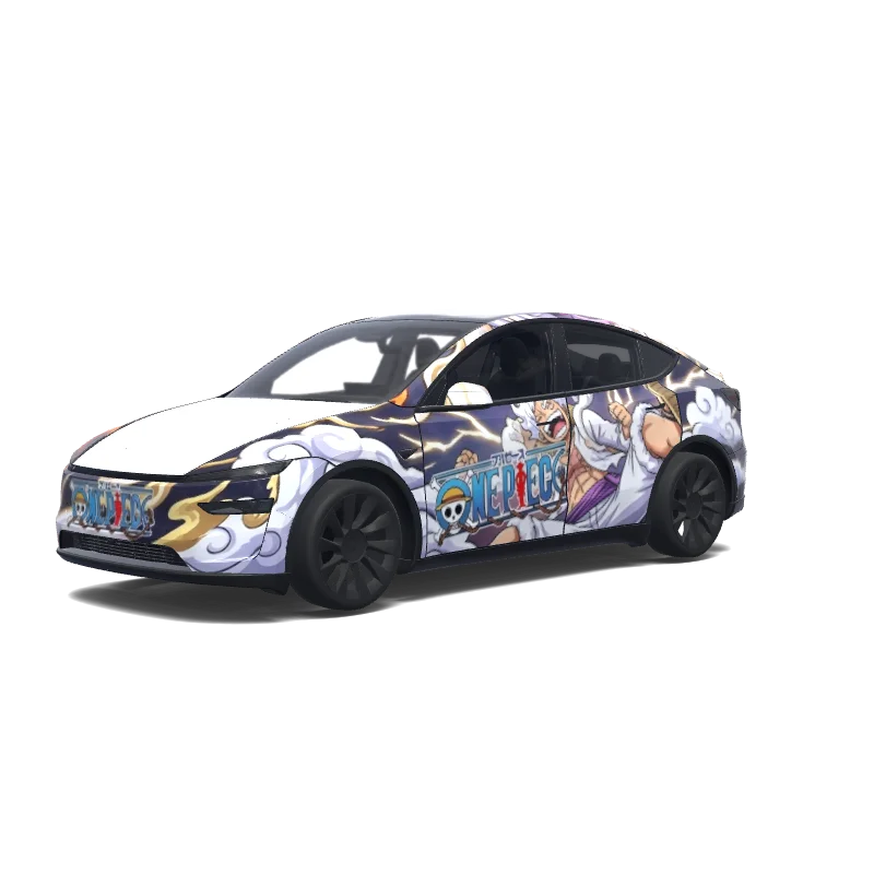 Tesla Model Y (2025+ Premium) custom wrap design