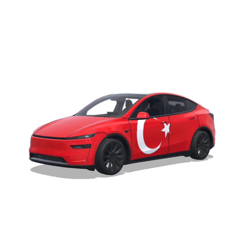 Tesla Model Y (2025+ Premium) custom wrap design