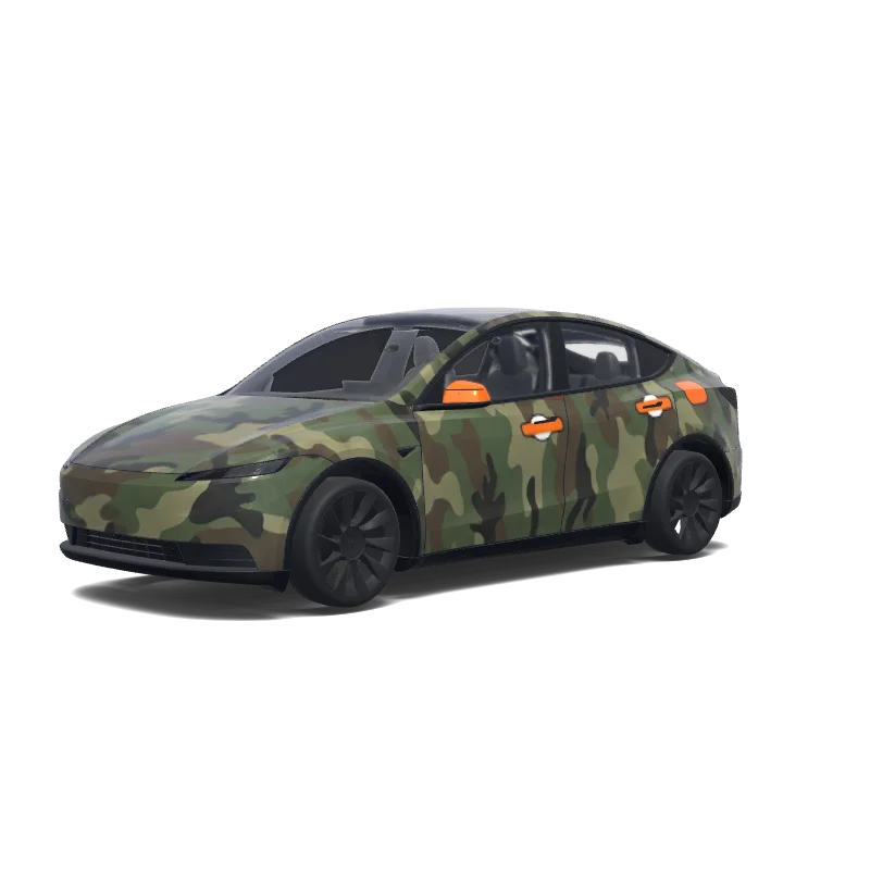 Tesla Model Y (2025+ Standard) custom wrap design