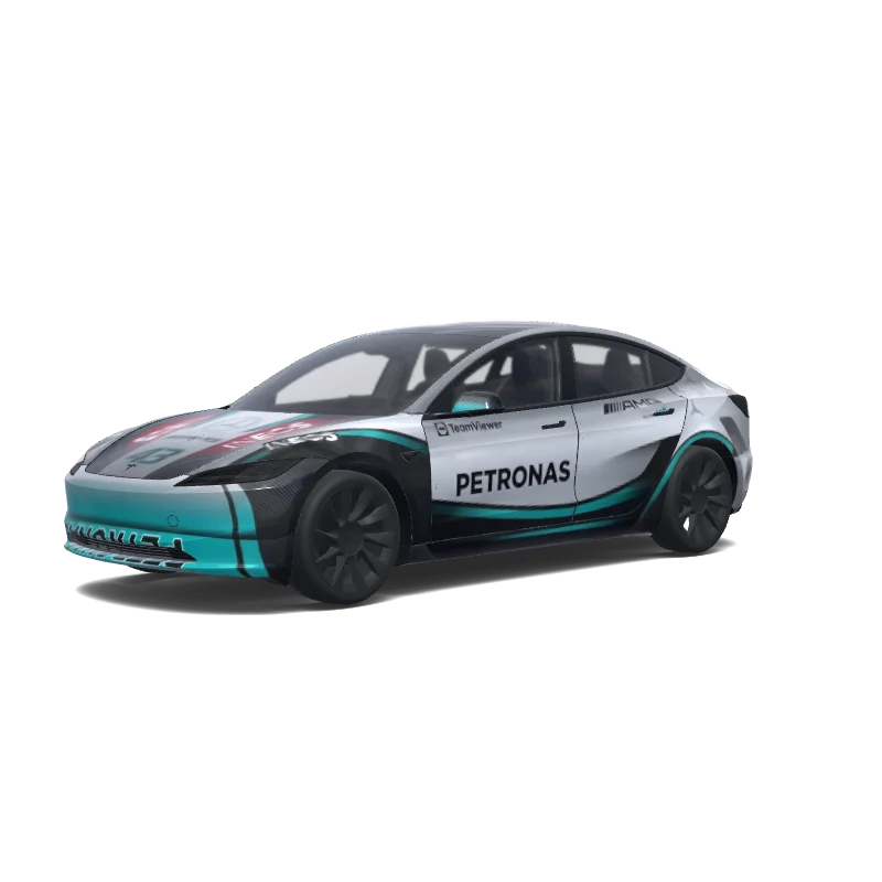 Tesla Model 3 (2024+ Standard/Premium) custom wrap design