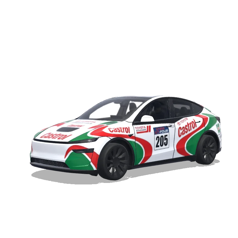 Tesla Model Y (2025+ Premium) custom wrap design
