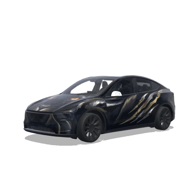 Tesla Model Y (2025+ Premium) custom wrap design