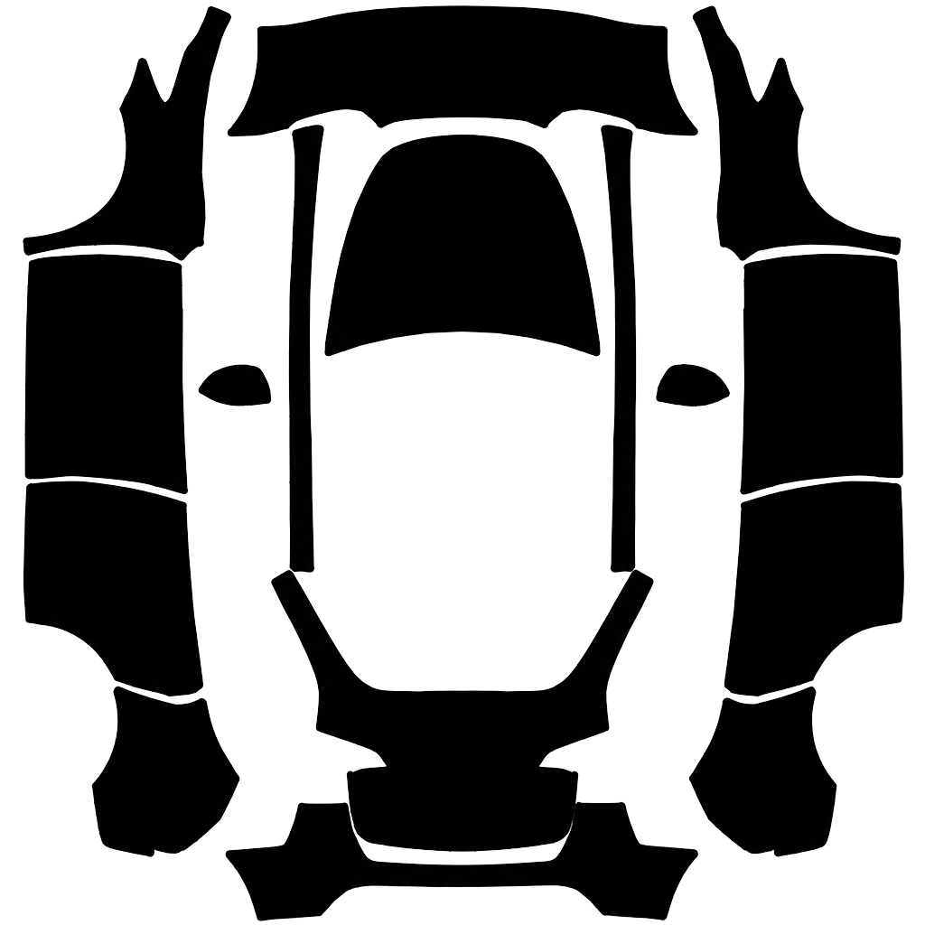 Model Y Wrap Design - flat wrap PNG for Model Y Paint Shop