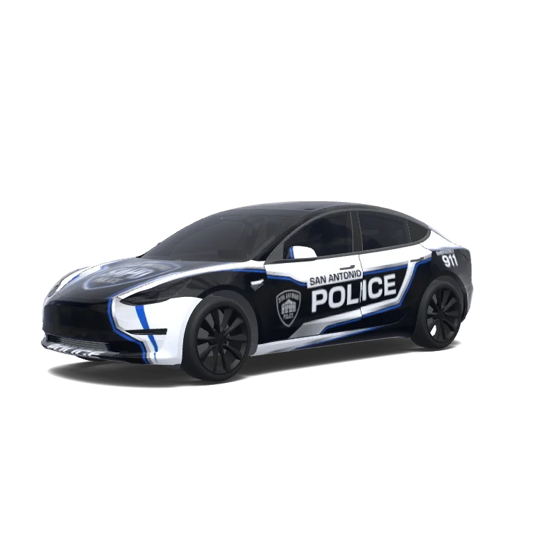 Tesla Model 3 custom wrap design
