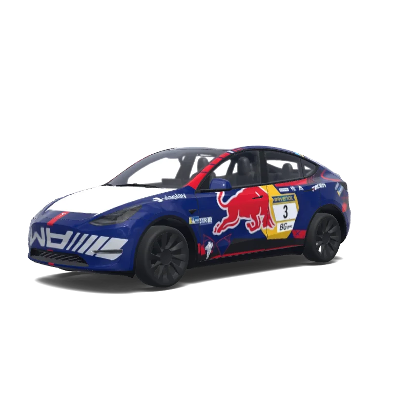 Diseño de wrap personalizado para Tesla Model Y