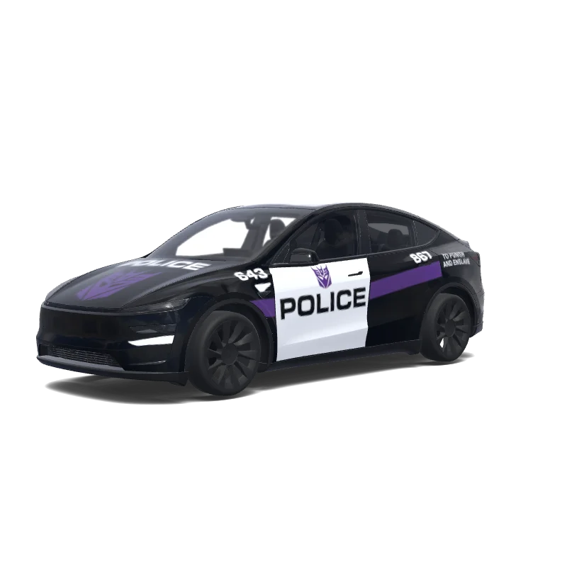 Tesla Model Y (2025+ Premium) custom wrap design