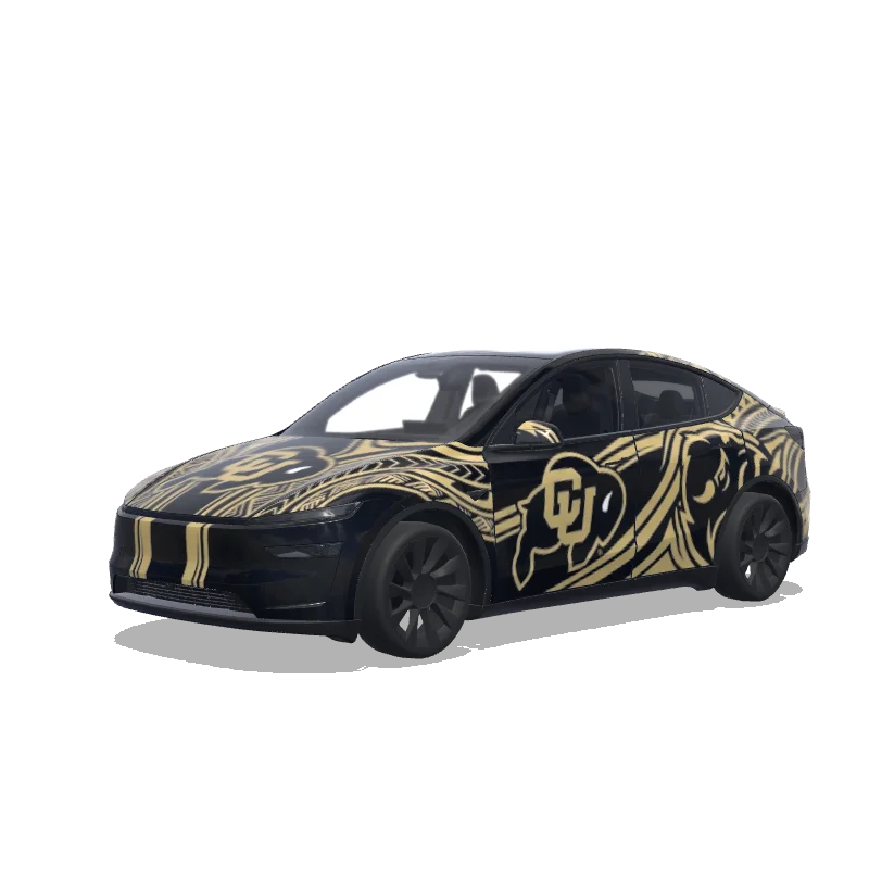 Tesla Model Y (2025+ Premium) custom wrap design