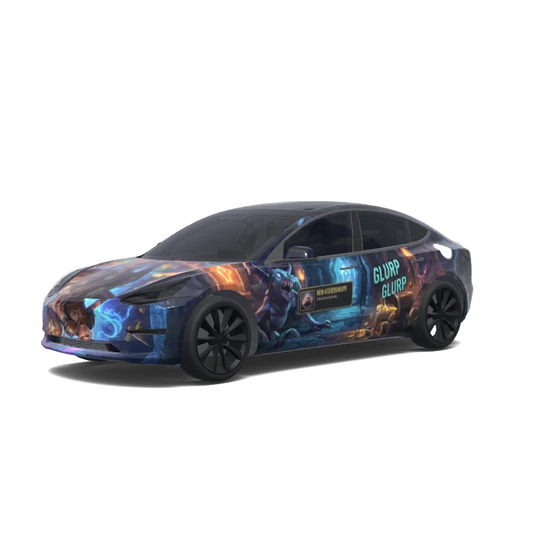 Covering personnalisé Tesla Model 3