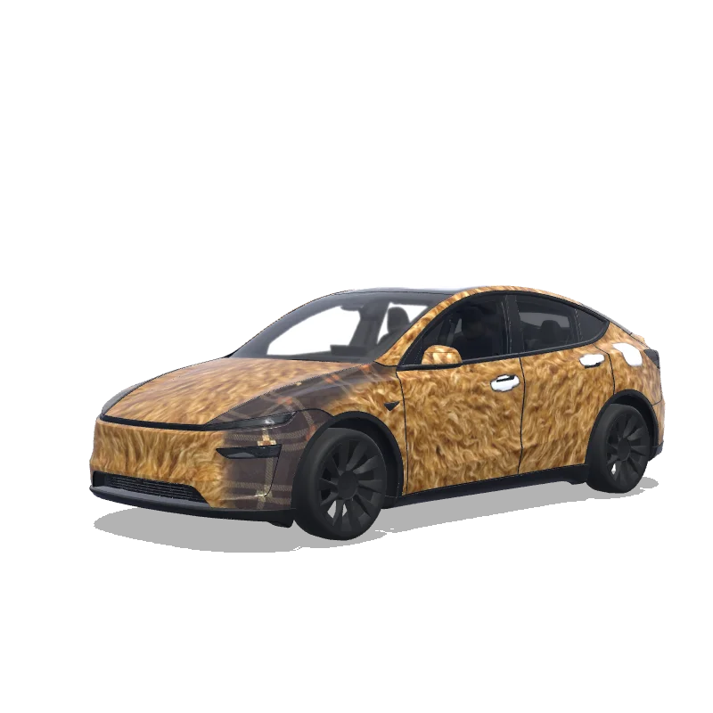 Tesla Model Y (2025+ Premium) custom wrap design