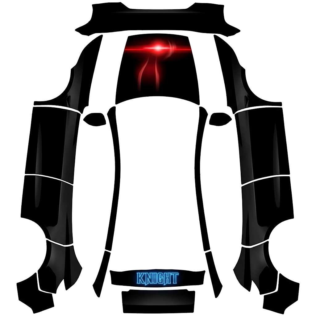 Model Y Wrap Design - flat wrap PNG for Model Y (2025+ Premium) Paint Shop