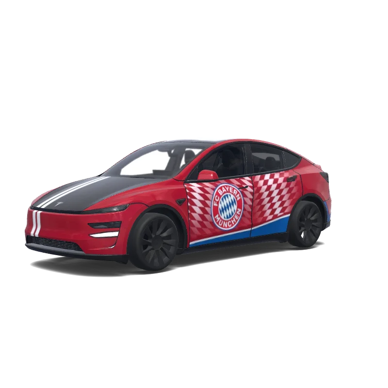 Tesla Model Y (2025+ Premium) custom wrap design