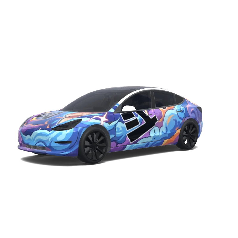 Covering personnalisé Tesla Model 3