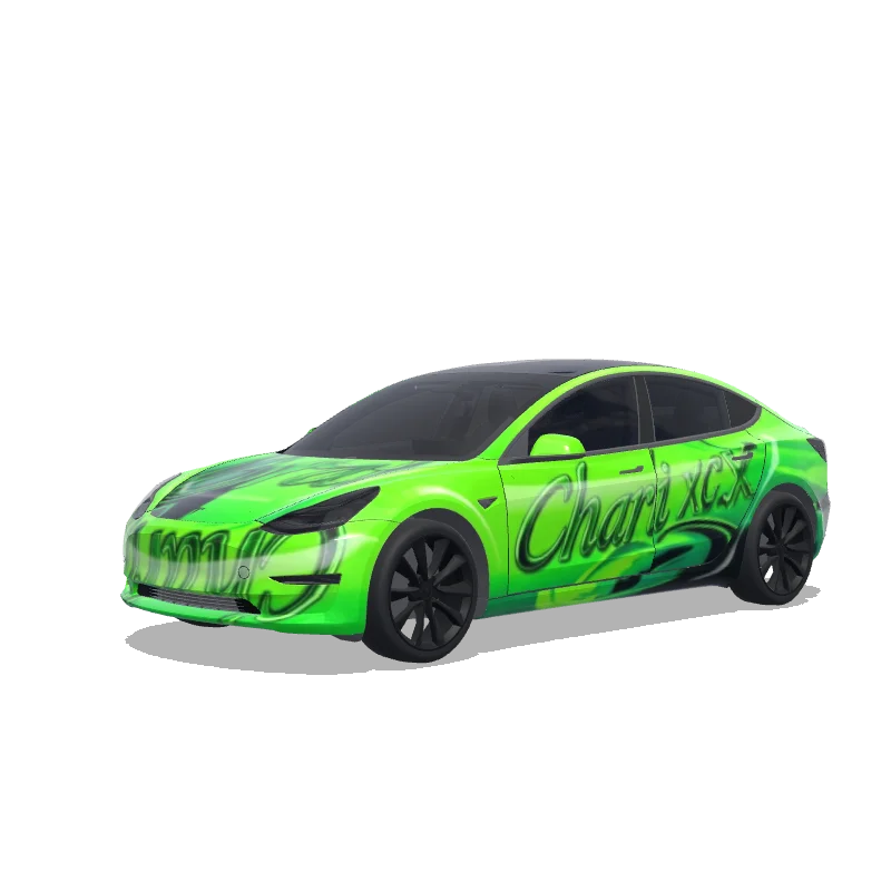Tesla Model 3 custom wrap design