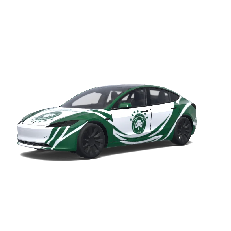 Tesla Model 3 (2024+ Standard/Premium) custom wrap design