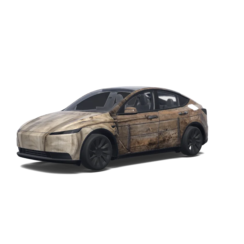 Tesla Model Y (2025+ Standard) custom wrap design