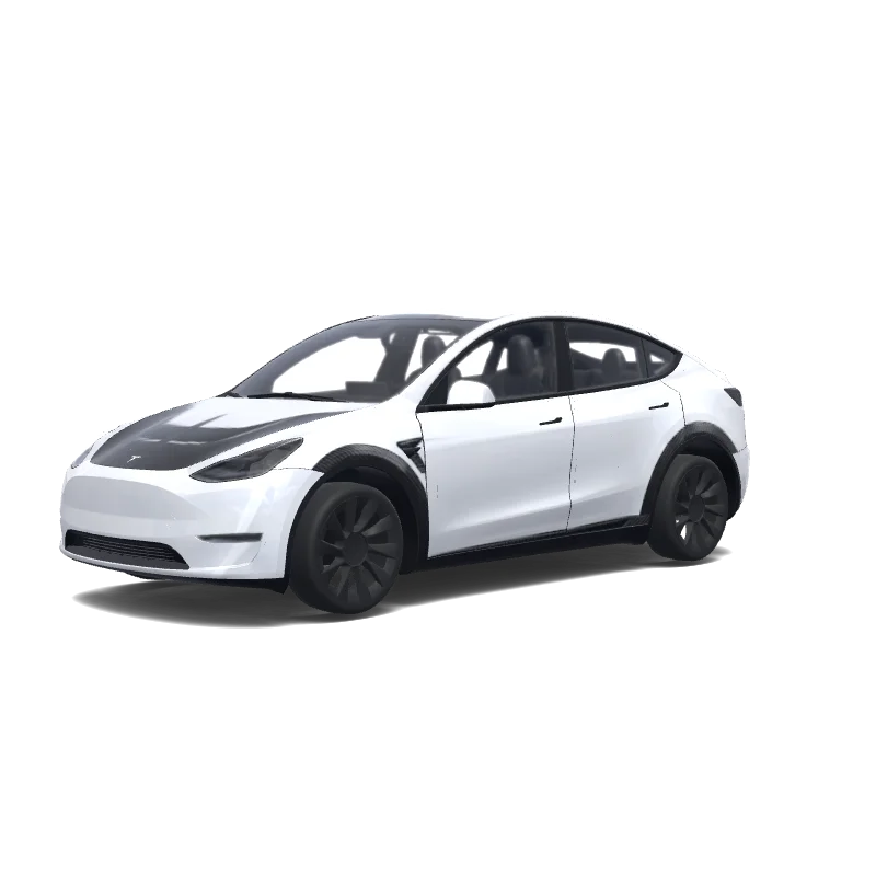 Tesla Model Y tilpasset wrap-design