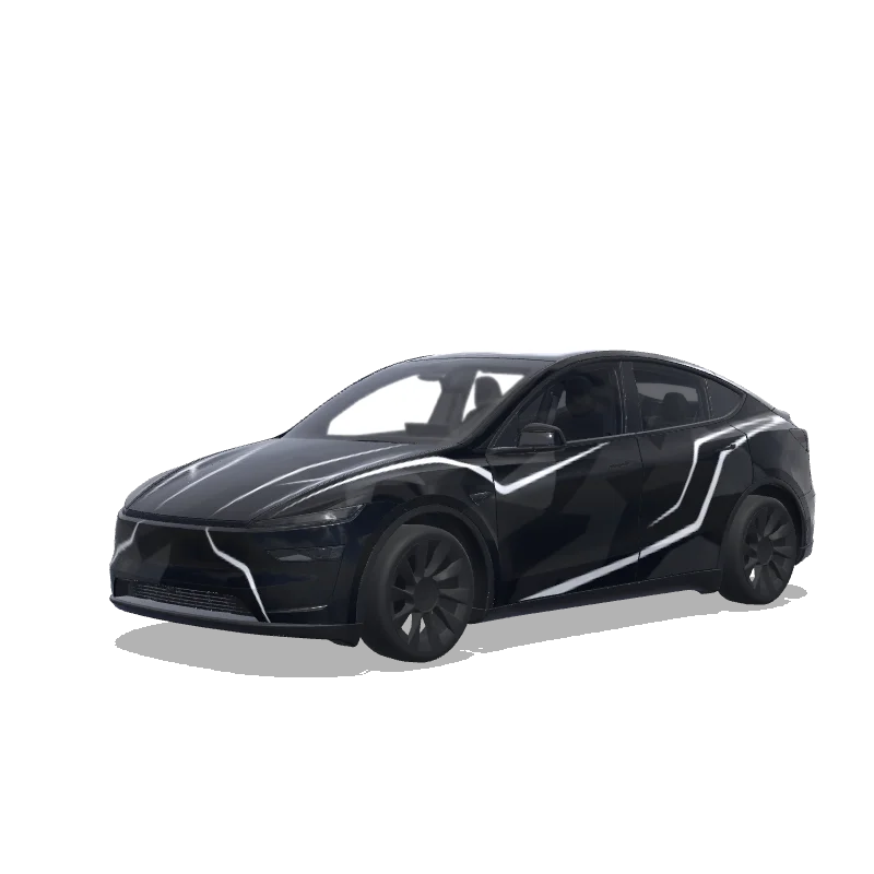 Tesla Model Y (2025+ Premium) custom wrap design