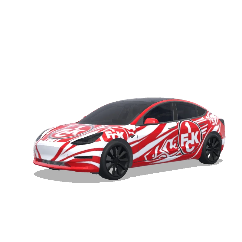 Tesla Model 3 custom wrap design