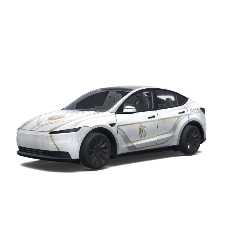 Tesla Model Y (2025+ Standard) custom wrap design