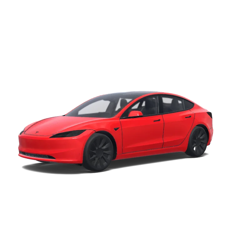 Tesla Model 3 (2024+ Standard/Premium) custom wrap design