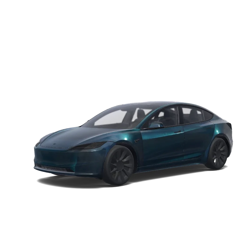 Tesla Model 3 (2024+ Standard/Premium) custom wrap design